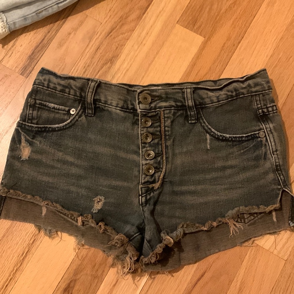 Black free people shorts